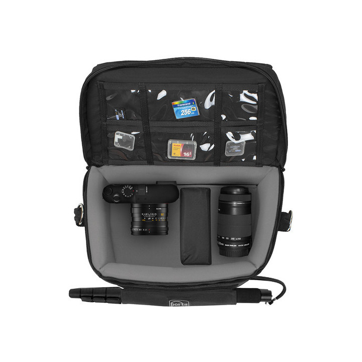 Portabrace MS-LEICAQ2 - Messenger-style Carrying Case for LEICA Q2 camera