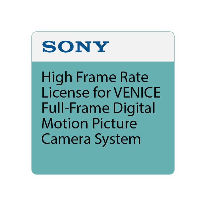 Sony CBKZ-3610H - VENICE HFR License