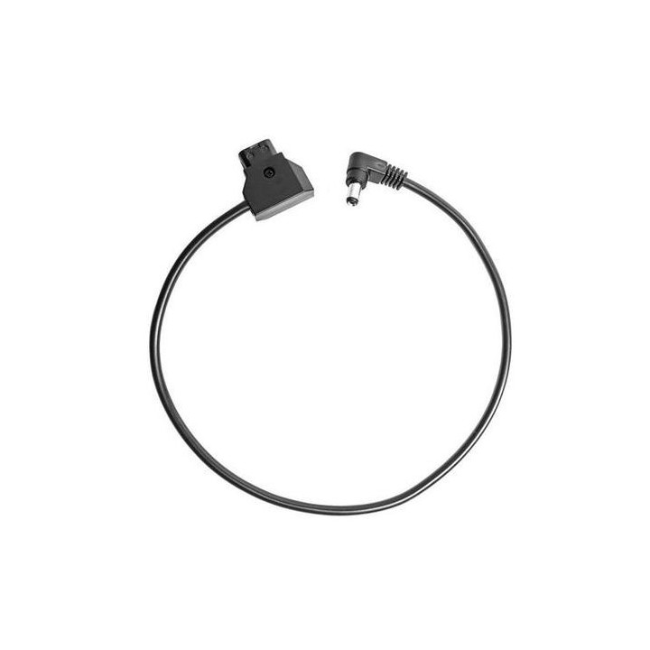 Teradek 11-0839 - PTap to Right-Angle Barrel Power Cable 18"