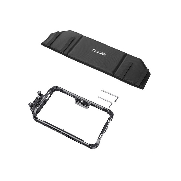 SmallRig CMA2409 - Cage Kit and Sunhood for Atomos Shogun 7