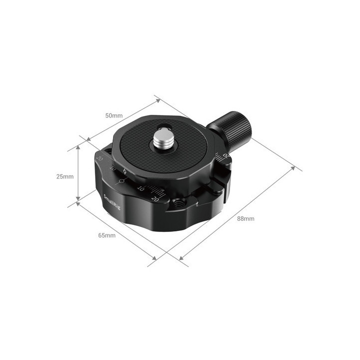 SmallRig KDBC2469 - Tripod Head Quick Switch Clamp with Plate (Small, Arca-Swiss Style)