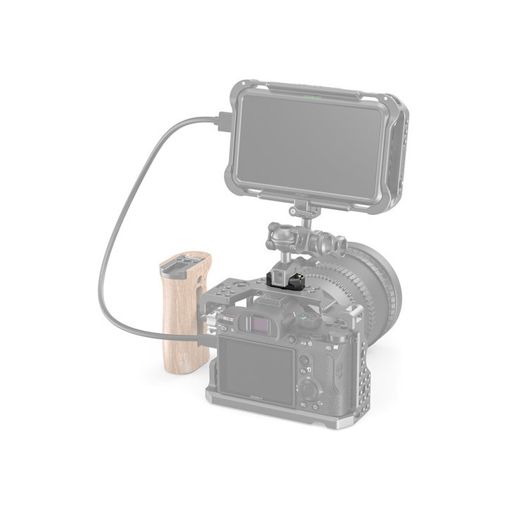 SmallRig BUN2501B - NATO Rail with ARRI Locating Screw 35mm