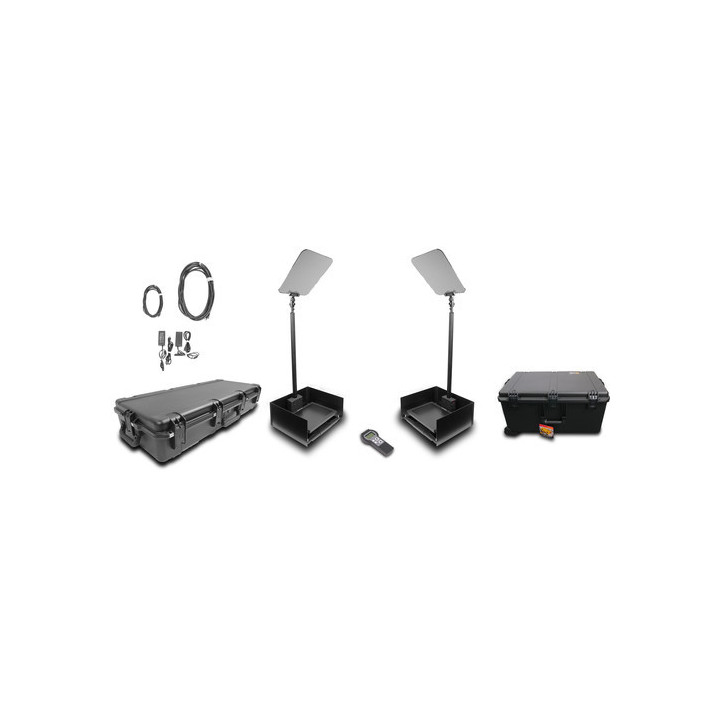 Prompter People PRO-SP15PHB-AUTO - Q-Gear STAGE PRO 15" AUTOSTEP