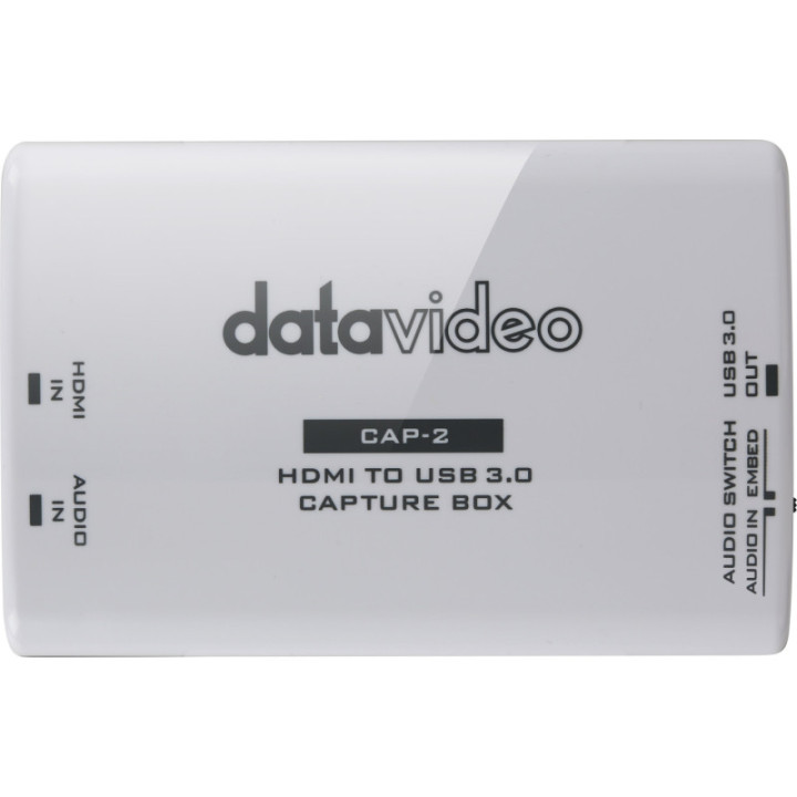 Datavideo 2510-8520 - CAP-2 - HDMI to USB (UVC) Capture (Input) device