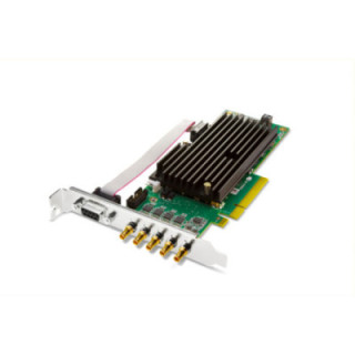 AJA CRV44-T-NF - Standard height PCIe bracket and passive heat sink