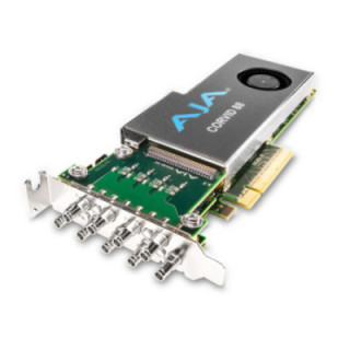 AJA CRV88-9-S-NC1 - PCIe 2.0 8-Channel I/O, raster independent channels