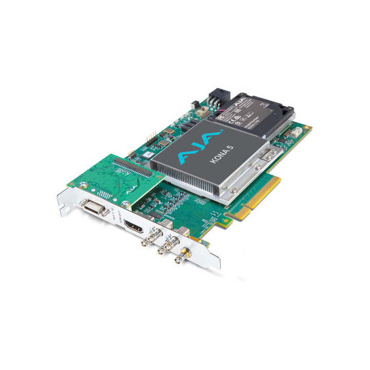 AJA KONA-5-R0-S00 - 12G-SDI I/O, 10-bit PCIe Card
