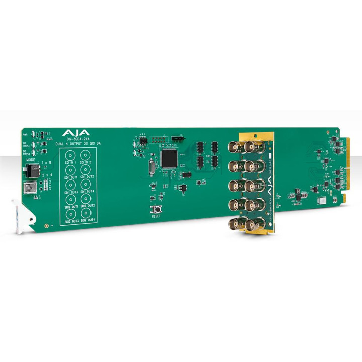 AJA OG-3GDA-2X4 - 2x4 or 1x8 3G-SDI Reclocking DA