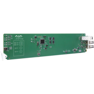 AJA OG-FIDO-2T-MM - 2-Channel 3G-SDI to Multi-Mode LC Fiber Transmitter