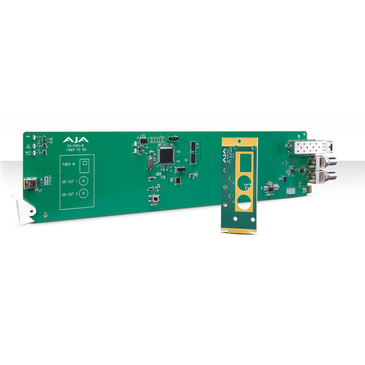 AJA OG-FIDO-R-MM - 1-Channel Multi-Mode LC Fiber to 3G-SDI Receiver