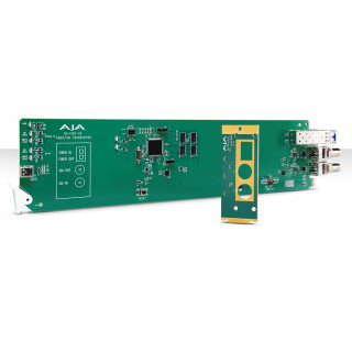 AJA OG-FIDO-TR - 1-Channel 3G-SDI/LC Single Mode LC Fiber Transceiver