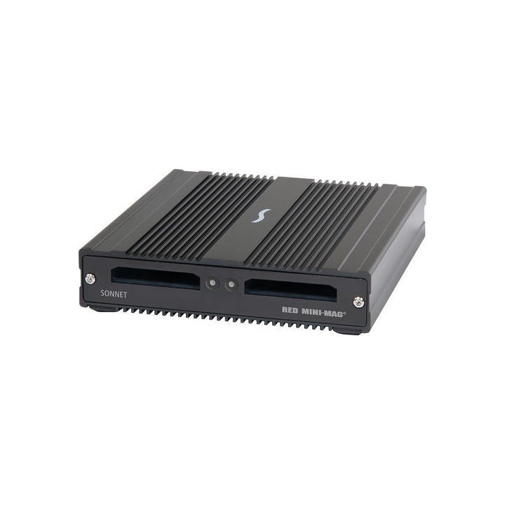 Sonnet SF3-2RMM - SF3 Series RED MINI-MAG Card Reader with Thunderbolt 3