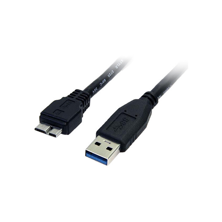Teradek 11-0089 -  USB 3.0 SuperSpeed Cable A to Micro B M/M (Approx 90)