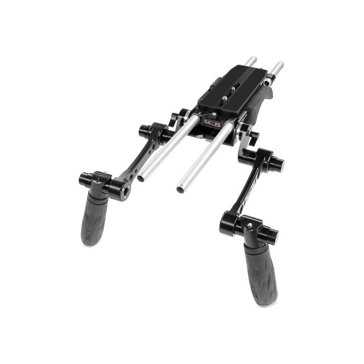 Shape BP22 - Compact REVOLT shoulder baseplate (BP20) with HAND15 shadow
