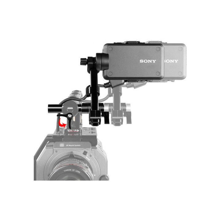 Shape FX9VF - Sony FX9 push-button view finder mount