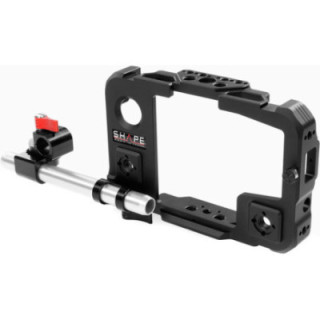 Shape OBIROD - Cage for Atomos Shinobi monitor with 15 mm LWS swivel rod clamp