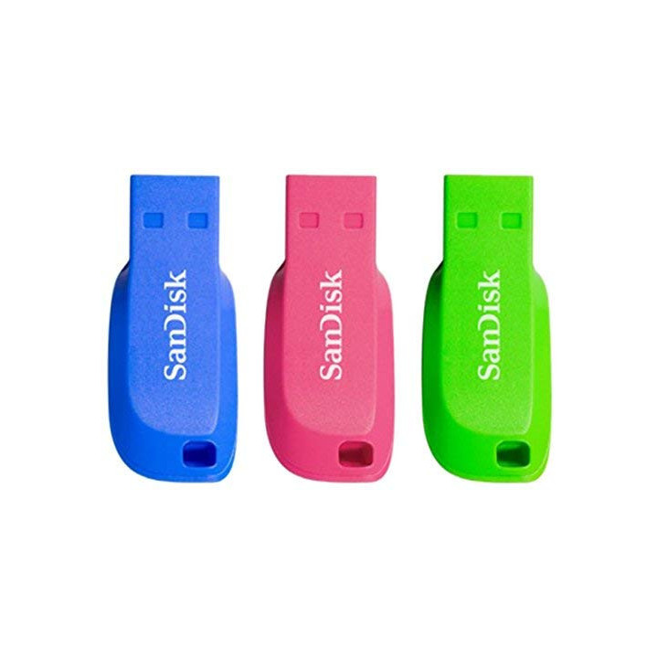Sandisk SDCZ50C-016G-B46T - Cruzer Blade 16GB Triple Pack