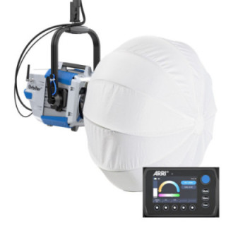 Arri L0.0034629 - Orbiter Dome M blue/silver Schuko