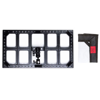 Aladdin 1X2-FR-KIT - Frame 1x2 with Ball Mount and Diffusor