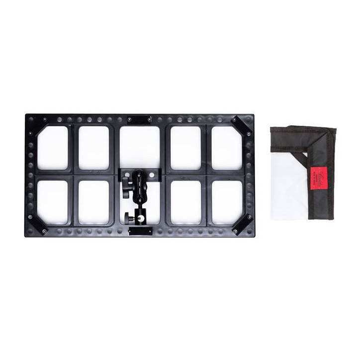 Aladdin 1X2-FR-KIT - Frame 1x2 with Ball Mount and Diffusor