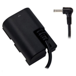 Tilta DB-LPE6-DCM13 - LP-E6 to 3.5/1.35mm DC Male Dummy Battery