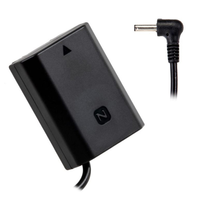 Tilta DB-SYFZ-DCM13 - Sony NP-FZ100 Dummy Battery to 3.5/1.35mm DC Male Cable