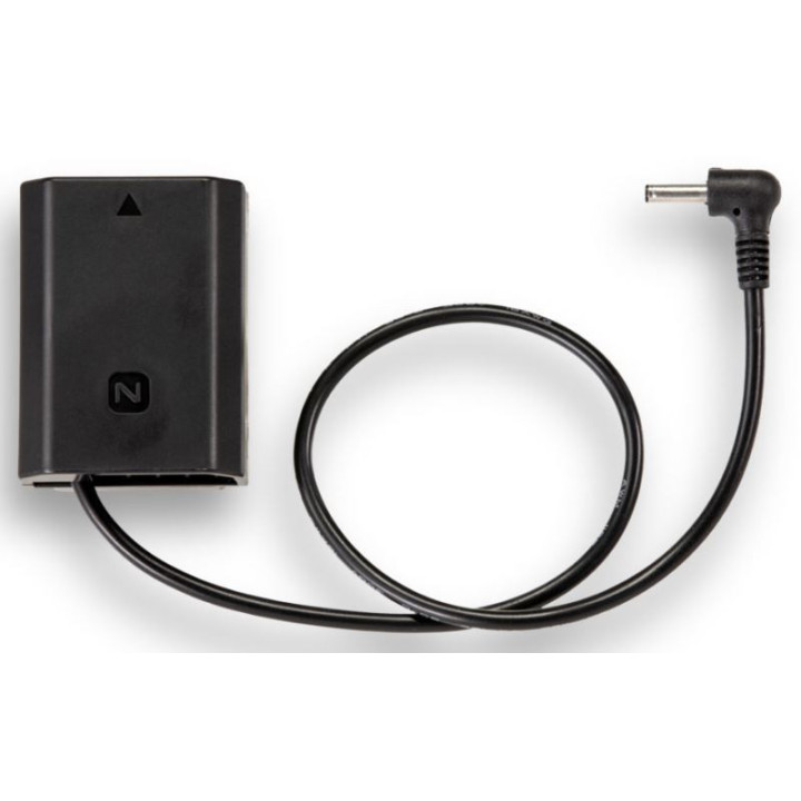 Tilta DB-SYFZ-DCM13 - Sony NP-FZ100 Dummy Battery to 3.5/1.35mm DC Male Cable