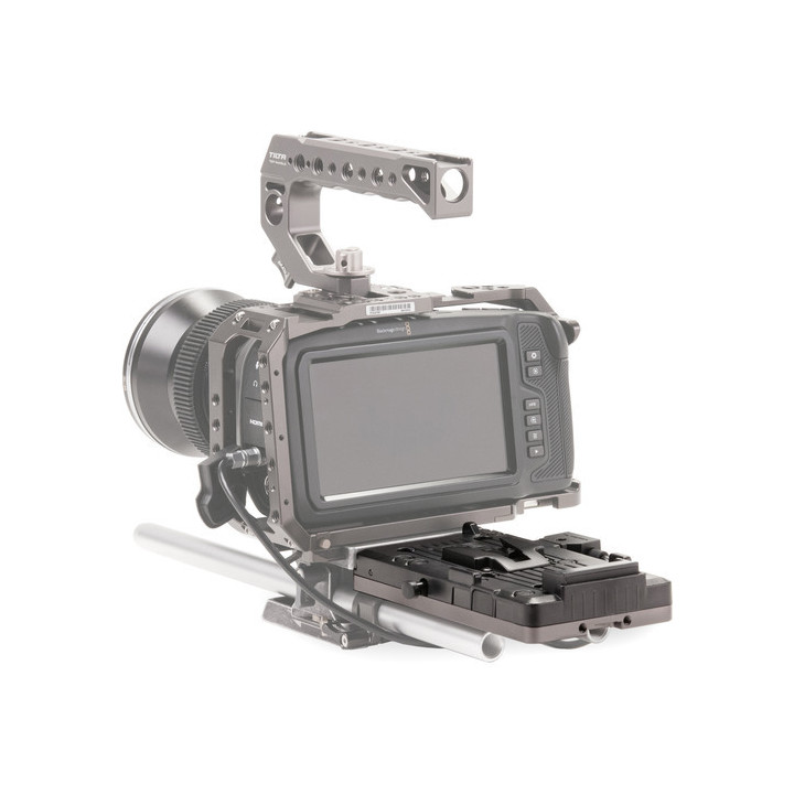 Tilta TA-BTP2-V-G - Tiltaing V-Mount Battery Plate V2 - Tilta Grey