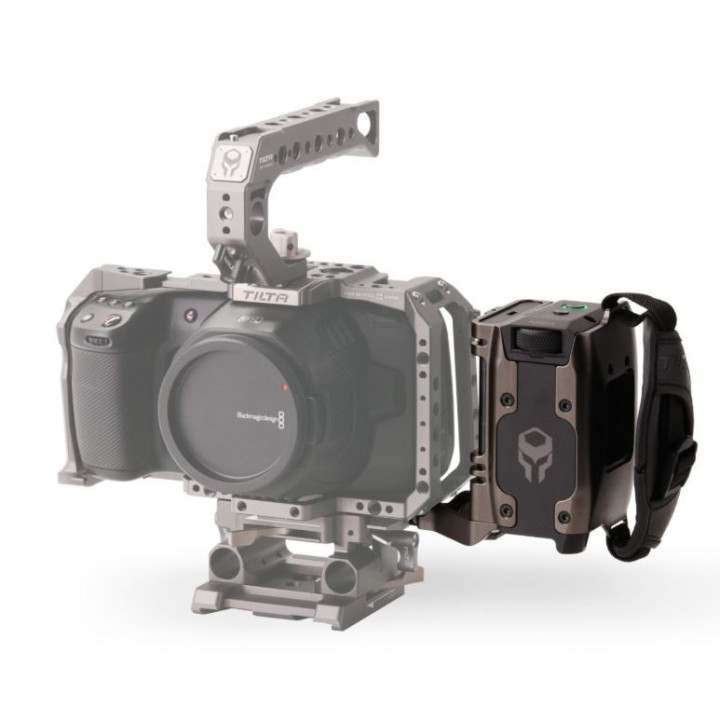 Tilta TA-SFH1-97-G - Side Focus Handle Type I (F970 Battery) - Tilta Gray