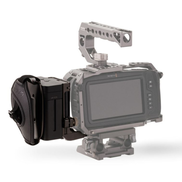 Tilta TA-SFH1-97-G - Side Focus Handle Type I (F970 Battery) - Tilta Gray