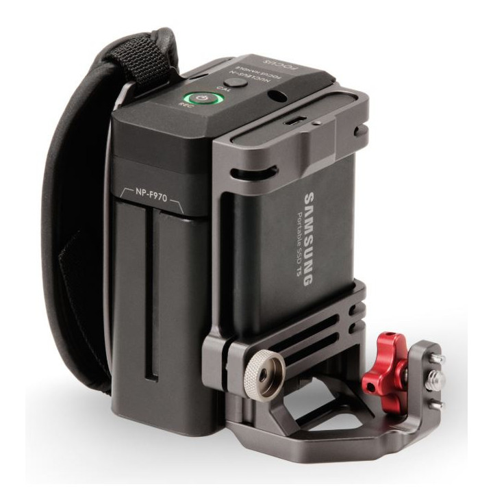 Tilta TA-SFH3-97-G - Tiltaing Side Focus Handle Type III (F970 Battery) - Tilta Gray