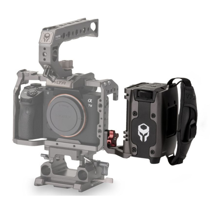 Tilta TA-SFH3-97-G - Tiltaing Side Focus Handle Type III (F970 Battery) - Tilta Gray