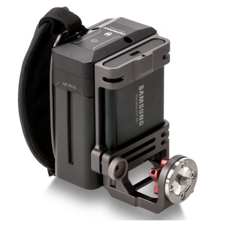 Tilta TA-SH2-97-G - Tiltaing Side Power Handle Type II (F970 Battery) - Tilta Gray