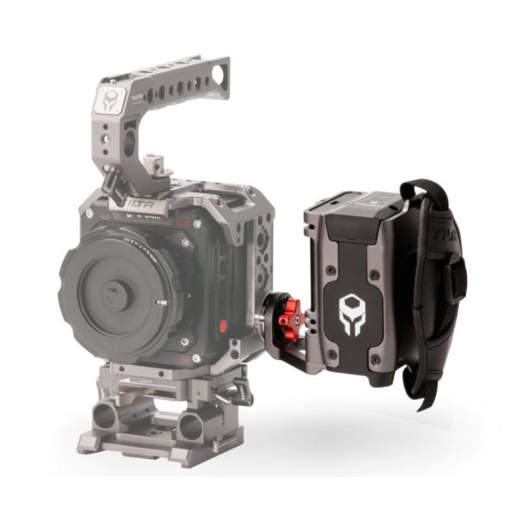 Tilta TA-SH2-97-G - Tiltaing Side Power Handle Type II (F970 Battery) - Tilta Gray
