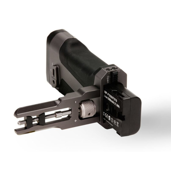 Tilta TA-SH4-57-G - Tiltaing Side Power Handle Type I (F570 Battery) - Tilta Gray