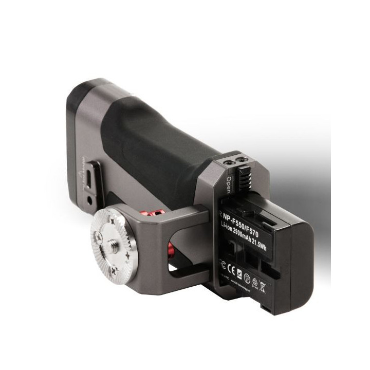 Tilta TA-SH5-57-G - Tiltaing Side Power Handle Type II (F570 Battery) - Tilta Gray