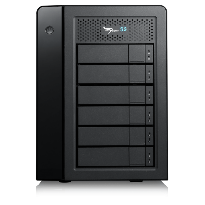 Promise F40P2R600000003 - 48 TB Promise Pegasus32 R6 (2019), RAID 5/6
