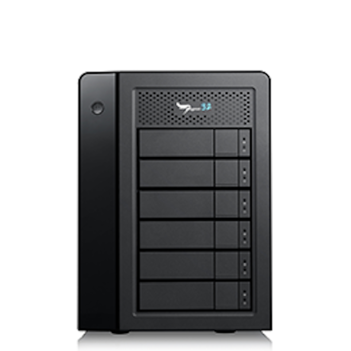 Promise F40P2R600000016 - 72 TB Promise Pegasus32 R6 (2019), RAID 5/6