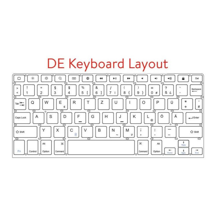 LMP P-Key102-DE - LMP Keyboard ProtectCase for iPad 10.2 inches (2019)