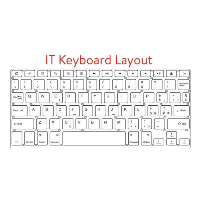 LMP P-Key102-IT - Keyboard ProtectCase for iPad 10.2 inches (2019)