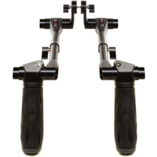 Shape CUFKIT - Telescopic SHAPE Black Handle Arri Rosette Cuffs Kit