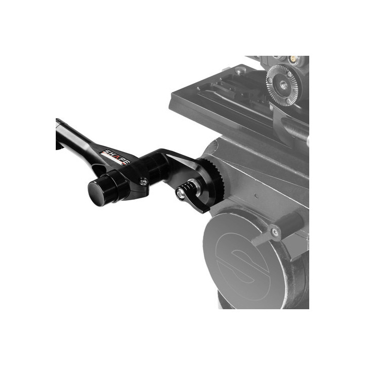 Shape TRIPAN1 - Tripod Pan Handle Telescopic Push-Button for Sachtler