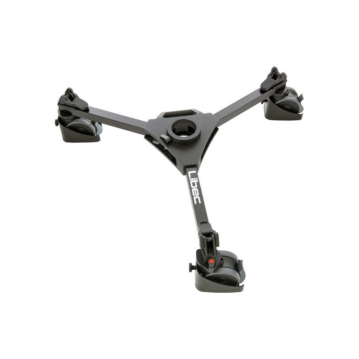 Libec DL-10RB - Dolly with Cable Guard and Tracking Lock for Studio Use