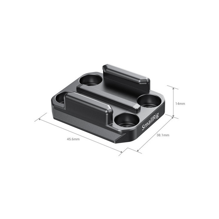 SmallRig APU2668 - Buckle Adapter With Arca Quick Release Plate for Gopro Cameras