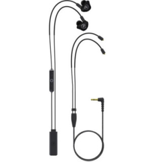 Mackie MP-120 BTA - Single Dynamic Driver In-Ear Headphones with Bluetooth Adapter Cable