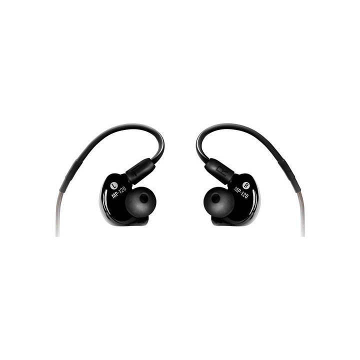 Mackie MP-120 BTA - Single Dynamic Driver In-Ear Headphones with Bluetooth Adapter Cable