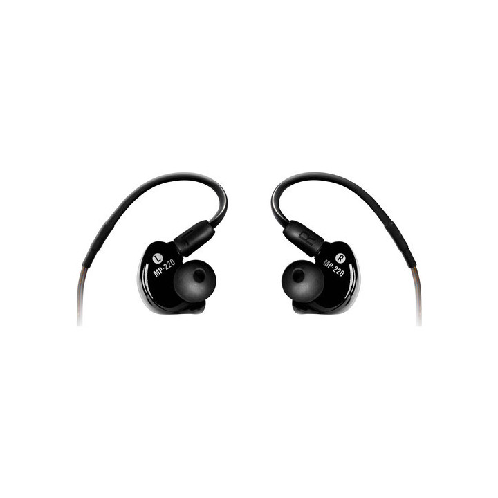 Mackie MP-220 BTA - Dual Dynamic Driver In-Ear Headphones with Bluetooth Adapter Cable
