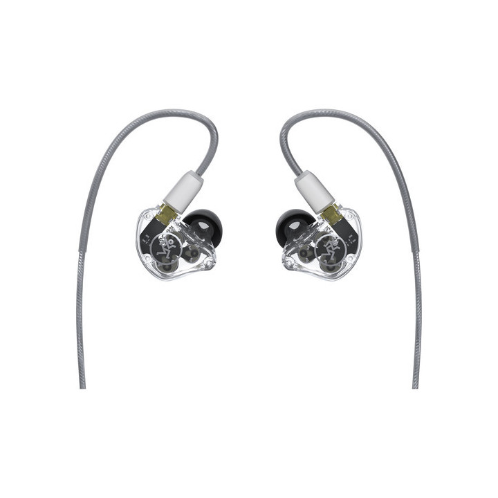 Mackie MP-320 - Triple Dynamic Driver In-Ear Monitors (Clear)