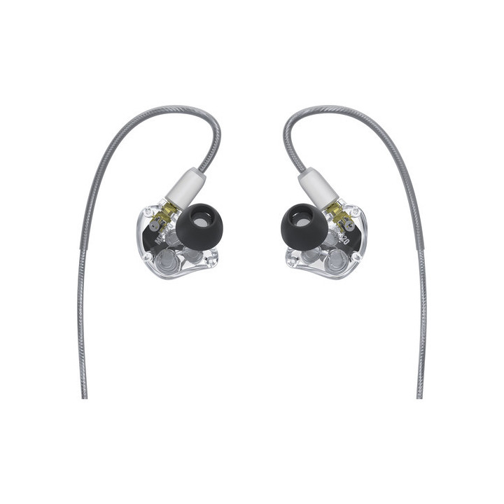 Mackie MP-320 - Triple Dynamic Driver In-Ear Monitors (Clear)