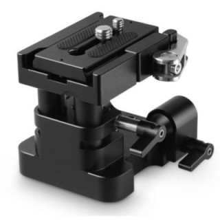 SmallRig 2092B - Universal 15mm LWS Baseplate with Integrated QR Plate